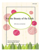 For the Beauty of the Earth SATB choral sheet music cover